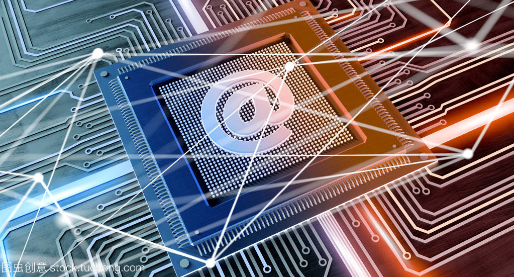 芯片新視界 電路板上的3D渲染處理器與電子網(wǎng)絡(luò)互聯(lián)